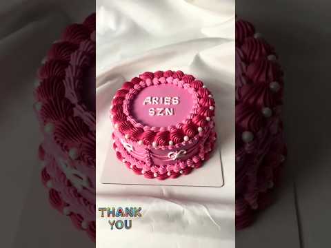 ✨ Elegant Pink Fantasy Cake | Beautiful Designing in 2 Minutes 🎂💖#PinkCake #CakeArt #CakeDesign