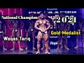 National Champion 2021 | Gold Medalist | Waqas Tariq | Show Posing