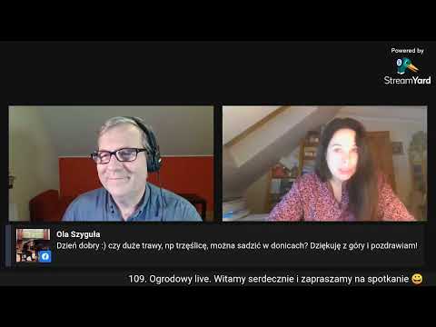 109. Ogrodowy live Naturalnie o Ogrodach. Zapis transmisji z poniedziałku 27 listopada 2023.