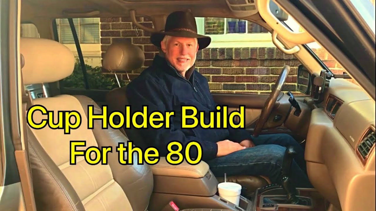 Watch video 80 Series Land Cruiser Cup Holder Build (No Drill) Now 80 Series Land Cruiser Cup Holder Build (No Drill)