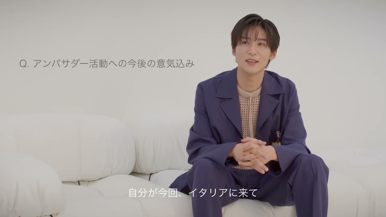 Fendi Japan Men’s Brand Ambassador_Ren Meguro Interview thumnail