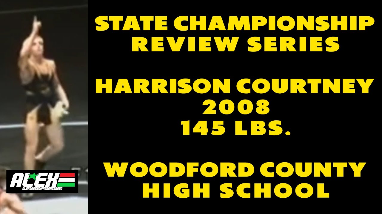 State Wrestling Championship match review w/ Harrison Courtney (Woodford County; 2008 145 lbs.)