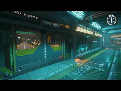 SC 3.8.2 Static train at Teasa Spaceport