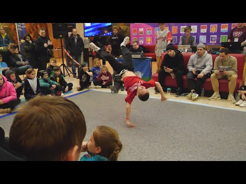 отбор 11-13 bboy Флюкс vs bboy Проказник vs Сын Марса - брейкданс чемпионат г.Одинцово