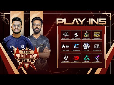 [🔴LIVE] DURJOY ULTIMATE BATTLE S-2 || PLAY INS || GARENA FREE FIRE ||FT.‪‪‪‪ @JB.FREAK22 