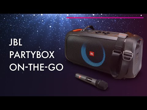 Миниатюра изображения товара Портативная акустика JBL PartyBox On-The-Go / PARTYBOXGOBRU