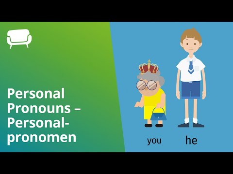 Personal Pronouns – Personalpronomen auf Englisch