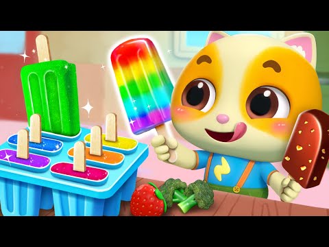 Rainbow Vegetables Song | Learn Colors | Nursery Rhymes & Kids Songs | Mimi and Daddy