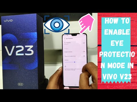 How to Enable Eye protection Mode in VIVO V23/VIVO V23 pro| How To Enable Reading Mode in Vivo V23