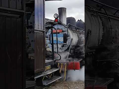 Tren a Vapor "La Trochita" (Viejo Expreso Patagonico) maniobrando en Estación Esquel, Chubut!!!
