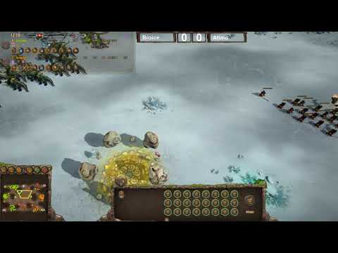 War Party RTS - Bioice vs Atimo (1000$ Chief of the stone age Tournament RO16)