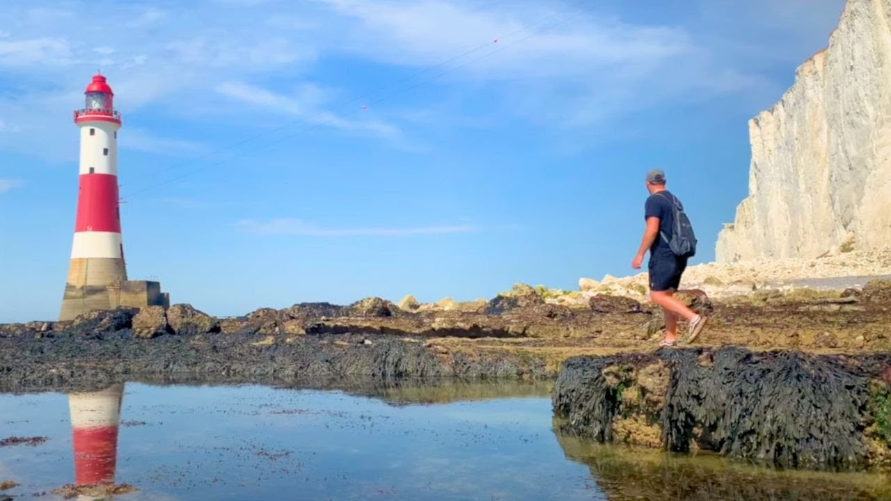 Eastbourne's Hidden Gem: The Route to Beachy Head Lighthouse 🇬🇧