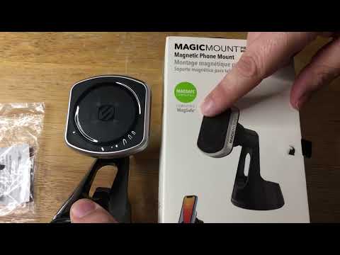 Scosche MagicMount Pro 2 MagSafe Magentic Phone Mount Car & Home Review 3-7-22