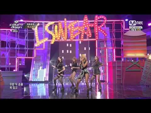 Live HD | 140828 SISTAR - I Swear (Comeback Stage) @ MNET M! Countdown
