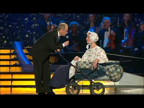Robert Gustafssons baby Björn Gustafsson Idrottsgalan 2009