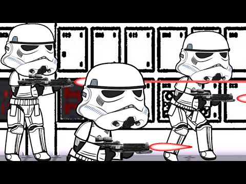 Tantive IV Rebel Corvette Chase - A GACHA LIFE Star Wars Animation