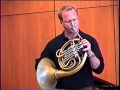 Eric Ruske performs Bach on French Horn at Grand Valley State University