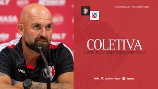 COLETIVA | JEC 3x0 Carlos Renaux | Entrevista com Luizinho, Gabriel Terra e Serginho.