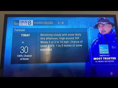 Winter Storm Izzy | Local Forecast - 1/16/22 - 9:18am