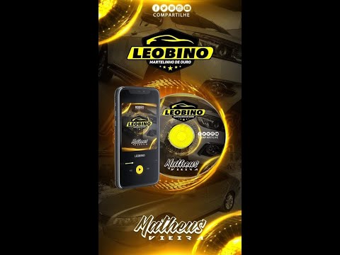 💿CD-LEOBINO MARTELINHO DE OURO - POSSE-GO/MODÃO/ DJ MATHEUS VIEIRA / SOUNDCARGYN
