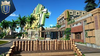 Aztec Service Station | Planet Coaster | Alpine Odyssey | Part 29