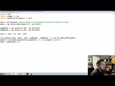 GrabCut Foreground Extraction OpenCV with Python for Image and Video Analysis 12