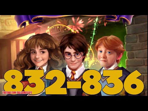 Harry Potter: Puzzles and Spells Gameplay - Level 832-836