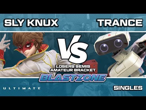 PSG Blastzone: Sly Knux (Joker/Lucario) vs Trance (R.O.B.) - Losers Semis Amateur
