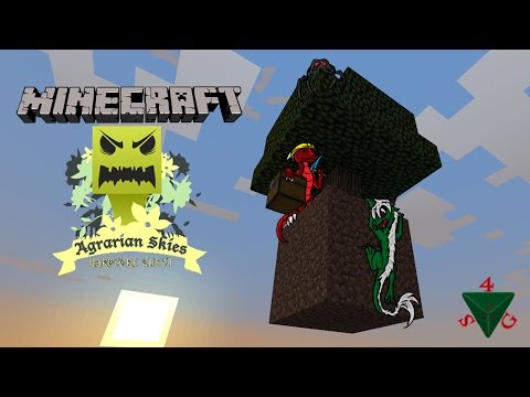 Minecraft Hardcore Agrarian Skies: Episode 1 - A New World