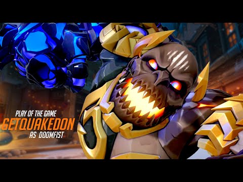THIS IS HOW TOP 500 DOOMFIST LOOKS LIKE IN OW 2 - GETQUAKEDON! POTG! [ TOP 500 SEASON 4 ]