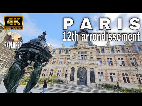 【4K】🇫🇷Paris,France Walking Tour》Avenue Daumesnil-Porte Dorée 2021