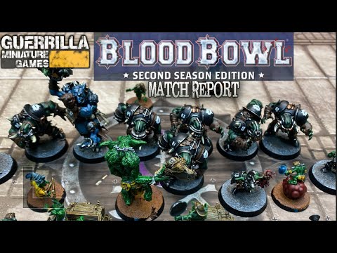 Blood Bowl Match Report - Black Orcs vs. Snotlings!