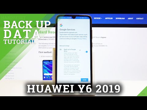 How to Enable Google Backup in Huawei Y6 2019 - Add Google Protection Method