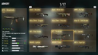 Advanced Warfare: All My Elite Weapons! (My Armory)