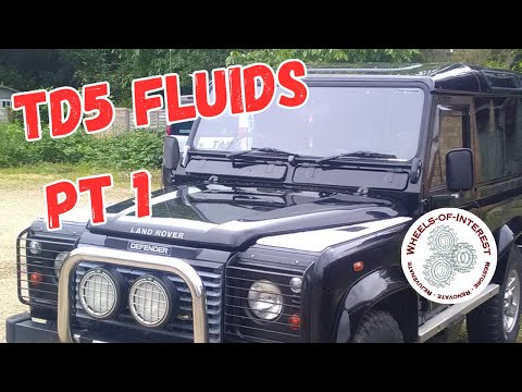 Land Rover Defender TD5 Fluids Change Part 1; Including EP90 in an engine and soap in a gearbox!!