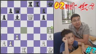 Em Đô Chess tăng cường luyện tập 02 NƯỚC CHIẾU HẾT (Bài 2): Bài tập được thiết kế 1800 - 2100 elo