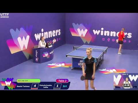 WINners CUP table 2  30.01   Gasiul Tatiana - Palazhchenko Iuliia  09:00