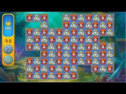 Fishdom level 2000 Gameplay (iOS Android)