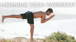 Yoga Workout | Morning Yoga Full Body Flow – Strengthen & Stretch | Yoga With Tim