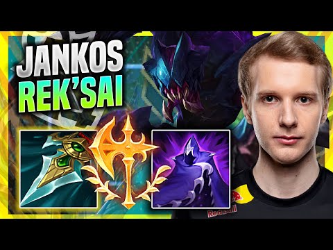 JANKOS IS SO CLEAN WITH REK'SAI! - G2 Jankos Plays Rek'Sai JUNGLE vs Ekko! | Season 11