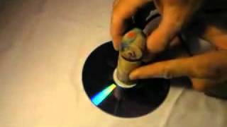 How to use waste CD for making fan