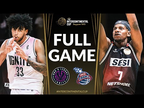 NBA G League Ignite v Sesi Franca Basquete | Full Basketball Game | FIBA Intercontinental Cup 2023