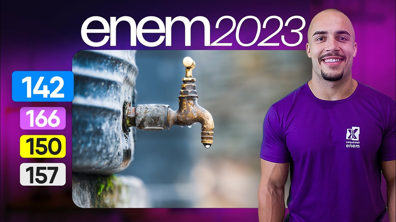 Questão 142 - Caderno Azul | Geometria Espacial | MATEMÁTICA ENEM 2023