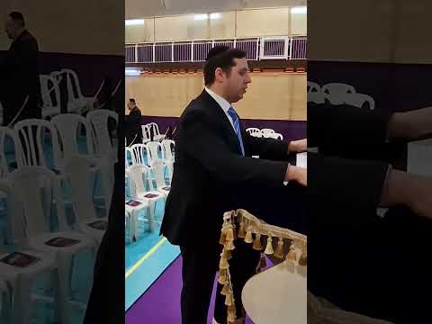 Boi BeShalom (Hallelujah) - Nissim Saal and The Halelu Choir - Shabbat Shira 2025 Rehearsals #shorts