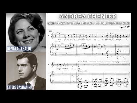 Andrea Chenier - Renata Tebaldi and Ettore Bastianini (with High F#)