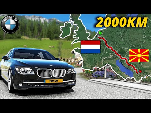 ETS2 Longest Road Trip (Rotterdam to Skopje) Netherlands to North Macedonia | Euro Truck Simulator 2