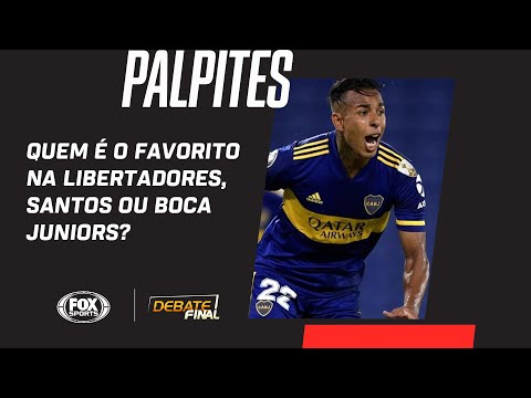 SANTOS X BOCA JUNIORS: QUEM É O FAVORITO NA LIBERTADORES? | Debate Final