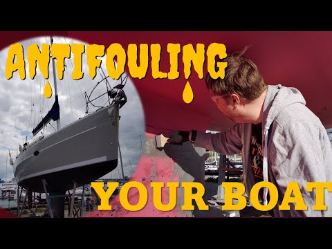 How to antifoul a small boat