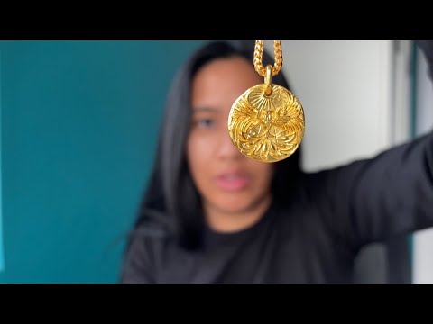 3 MONTH UPDATE: Solid 24k Gold Rising Phoenix Pendant Mene (Daily Wear)