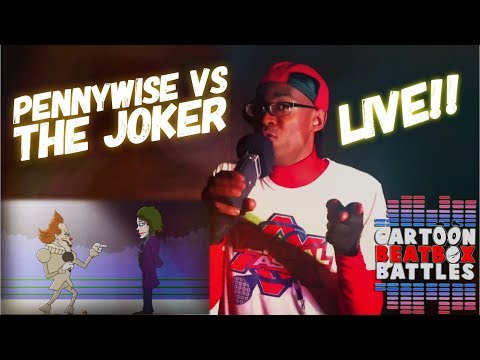 Pennywise VS The Joker - Cartoon Beatbox Battles Live